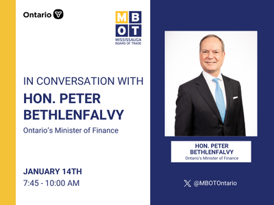 Conversation with the Hon. Peter Bethlenfalvy, Minister of Finance of Ontario