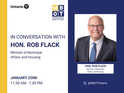 Fireside Chat with Hon. Rob Flack, Minister of Municipal Affairs and Housing
