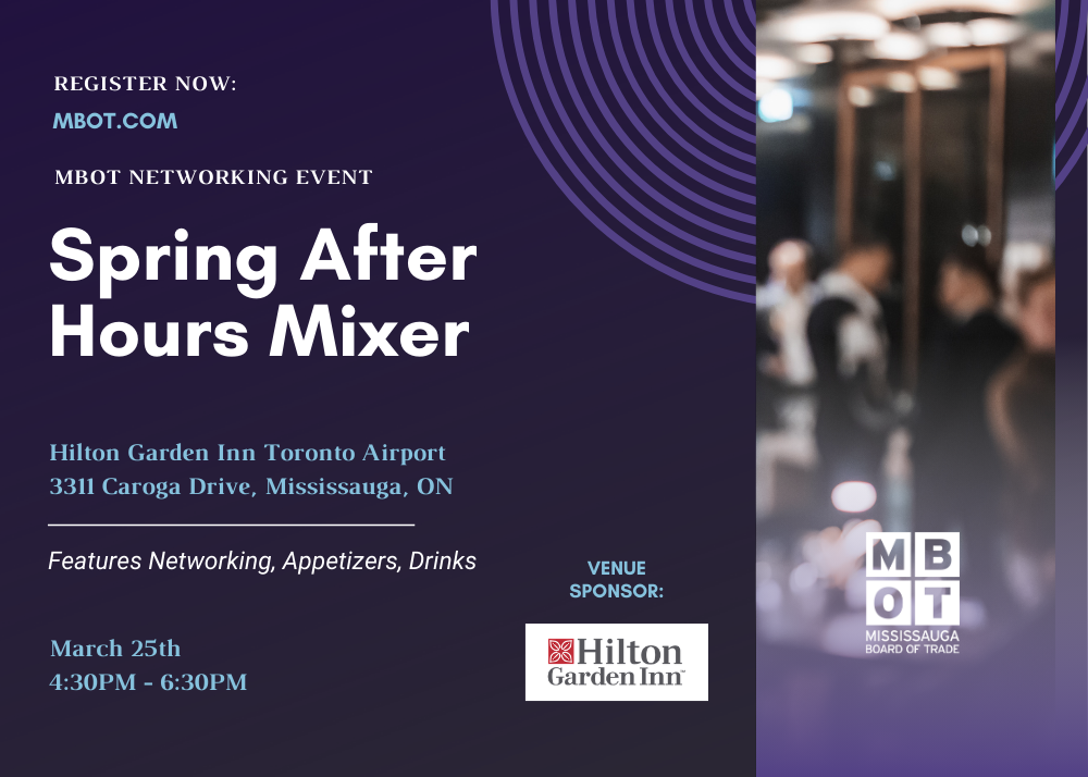 MBOT Spring After Hours & Networking Event