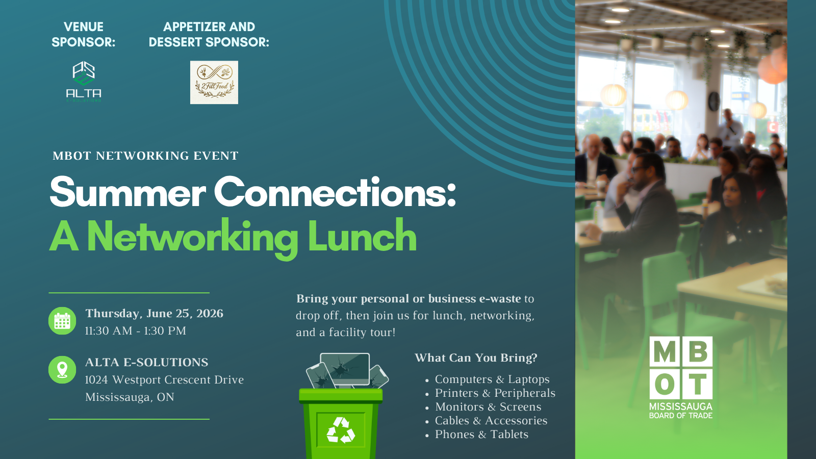 MBOT Summer Connections: A Networking Lunch