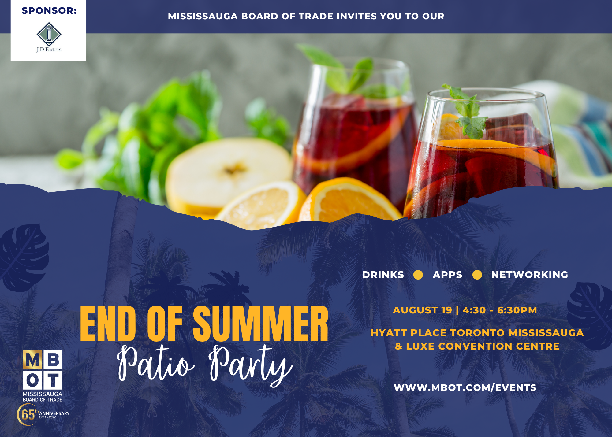 MBOT Summer Patio Party & After Hours Networking Event